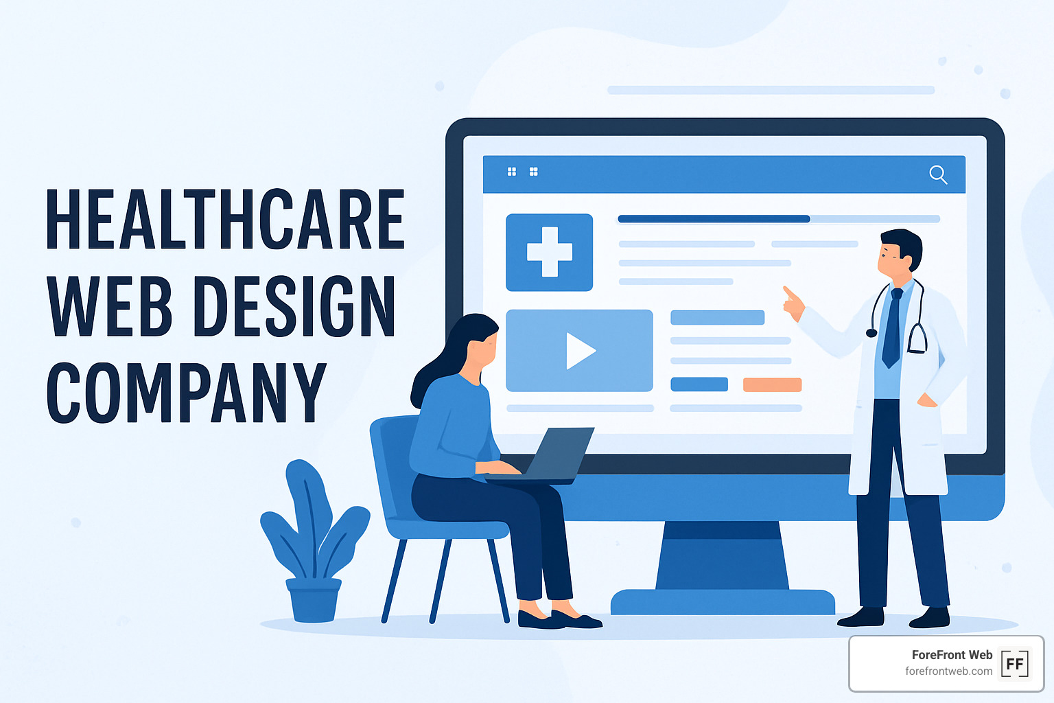Healthcare web design company
