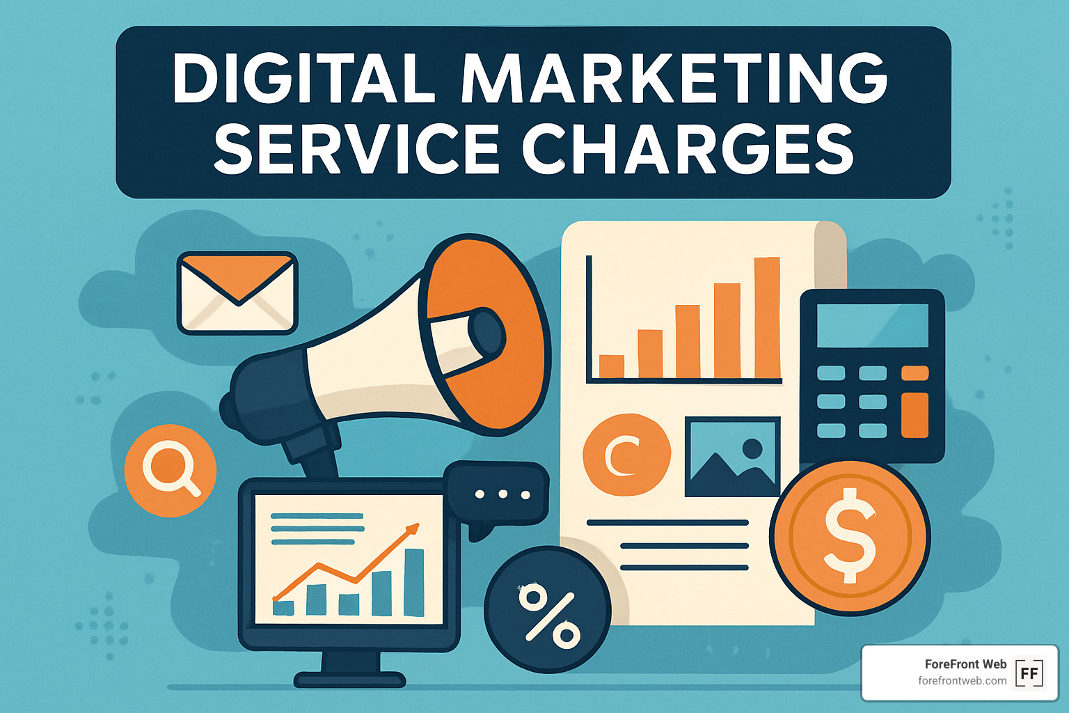 digital marketing service charges